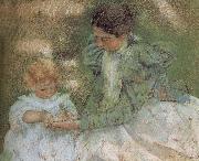 Mary Cassatt Mother and son Spain oil painting reproduction